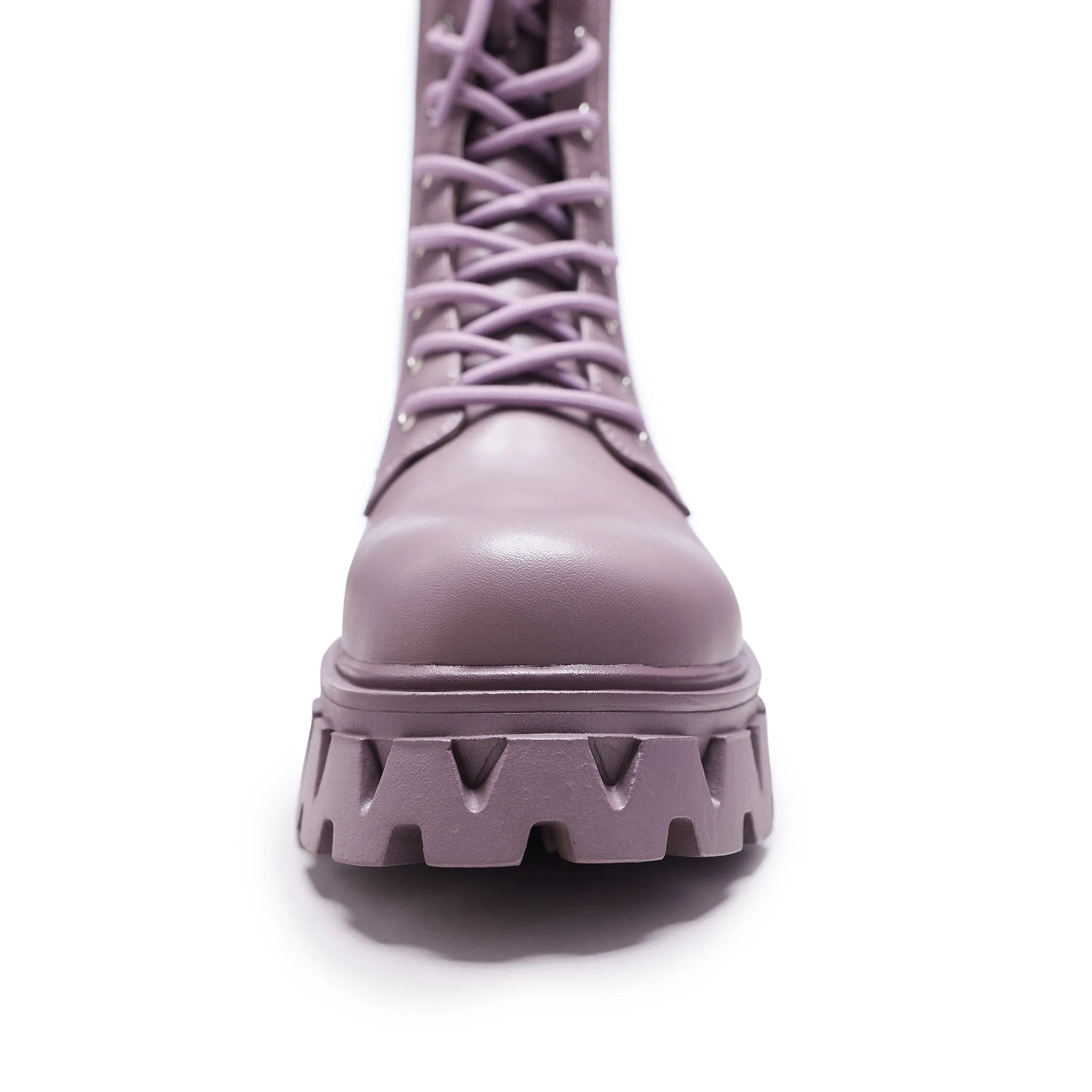 Siren Men's Tall Lace Up Boots - Berry sold by Koi Footwear product image thumbnail 5