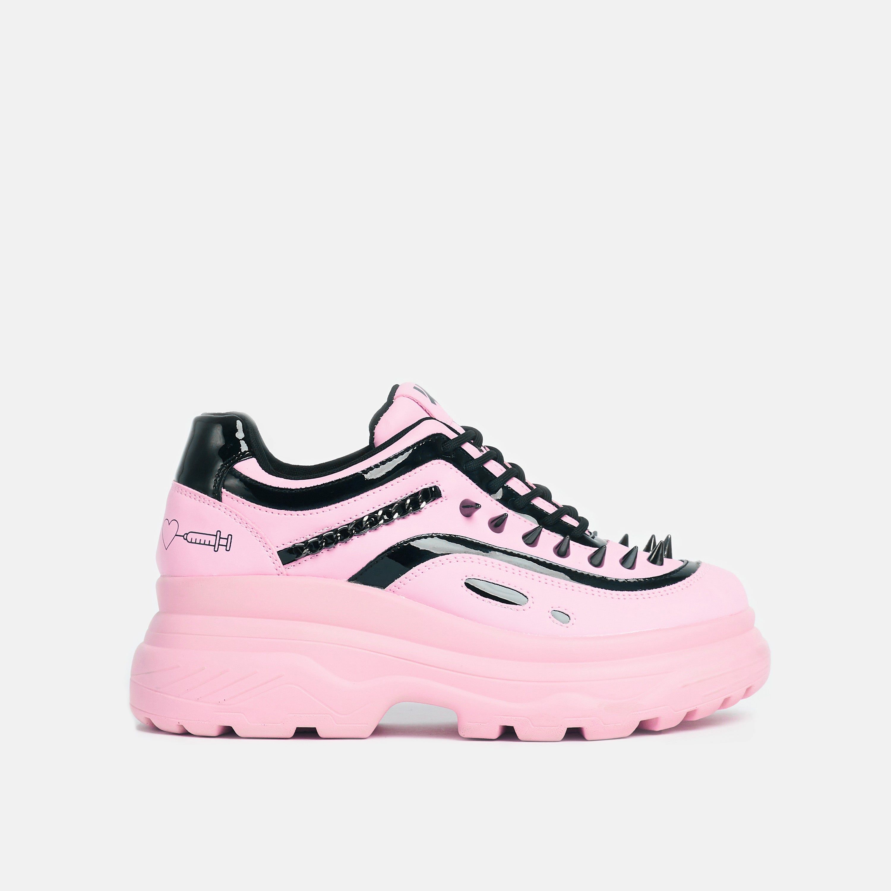 Yandoll Pink Yami Trainers sold by Koi Footwear product image thumbnail 2