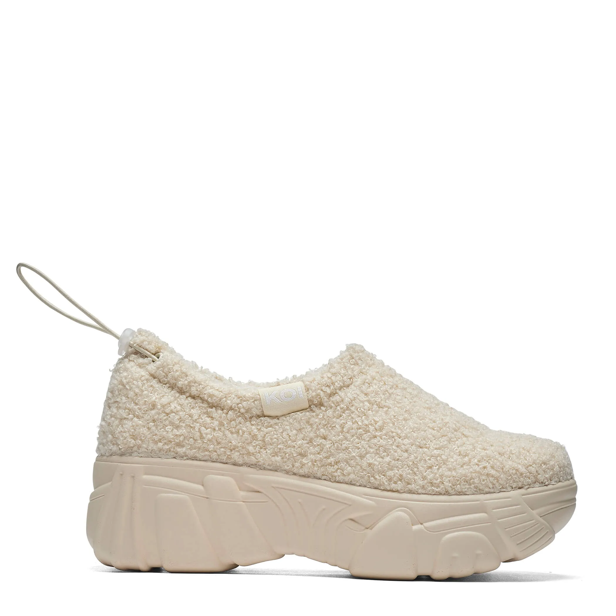 Flamma Microfibre Chunky Shoes - Cream sold by Koi Footwear product image thumbnail 2
