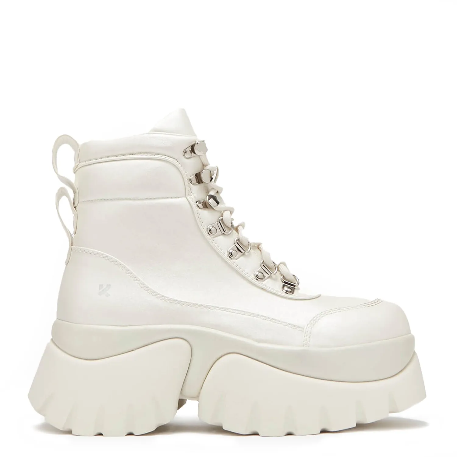 Gooey White 'Monster' Platform Boots sold by Koi Footwear