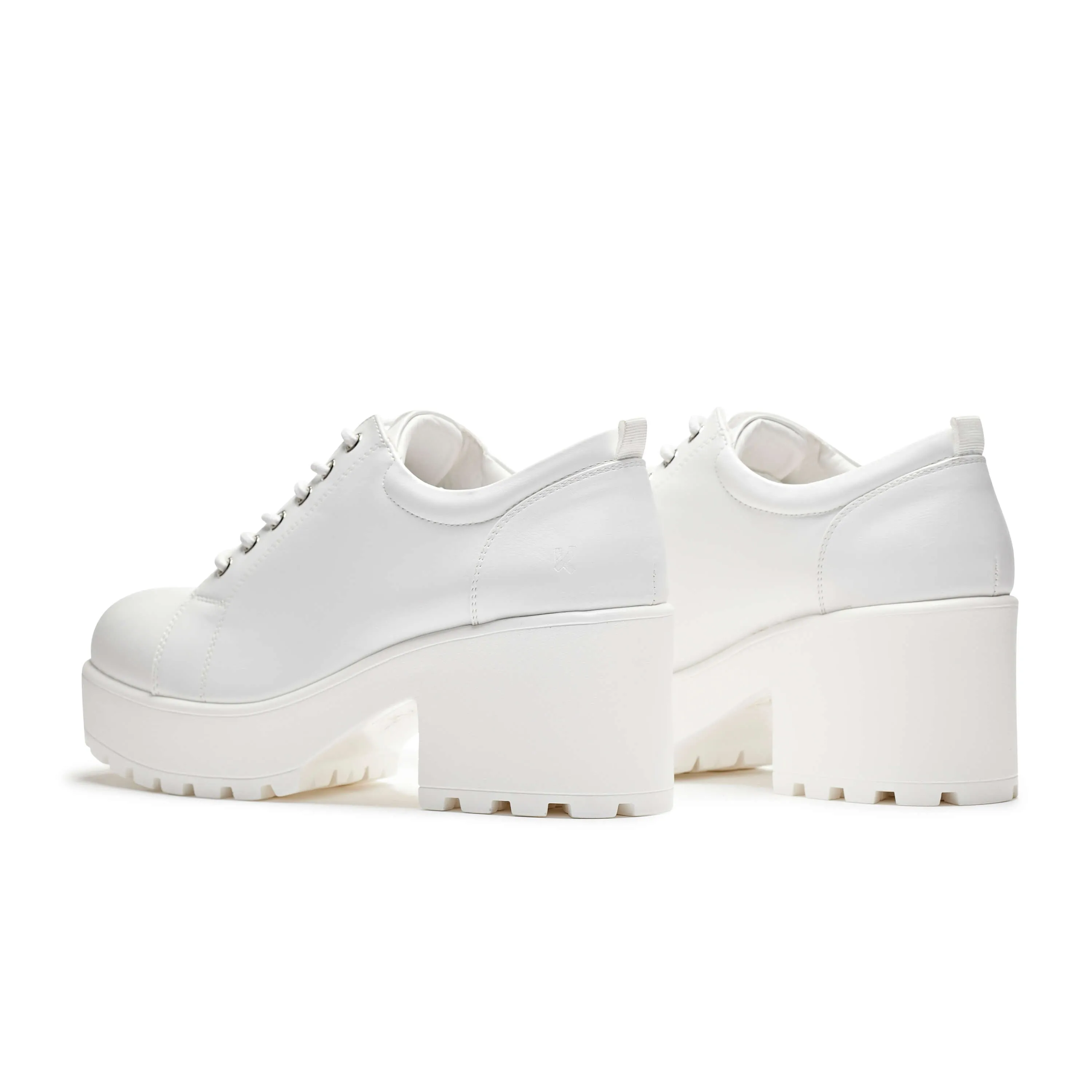 Rei Reloaded White Chunky Shoes sold by Koi Footwear product image thumbnail 4