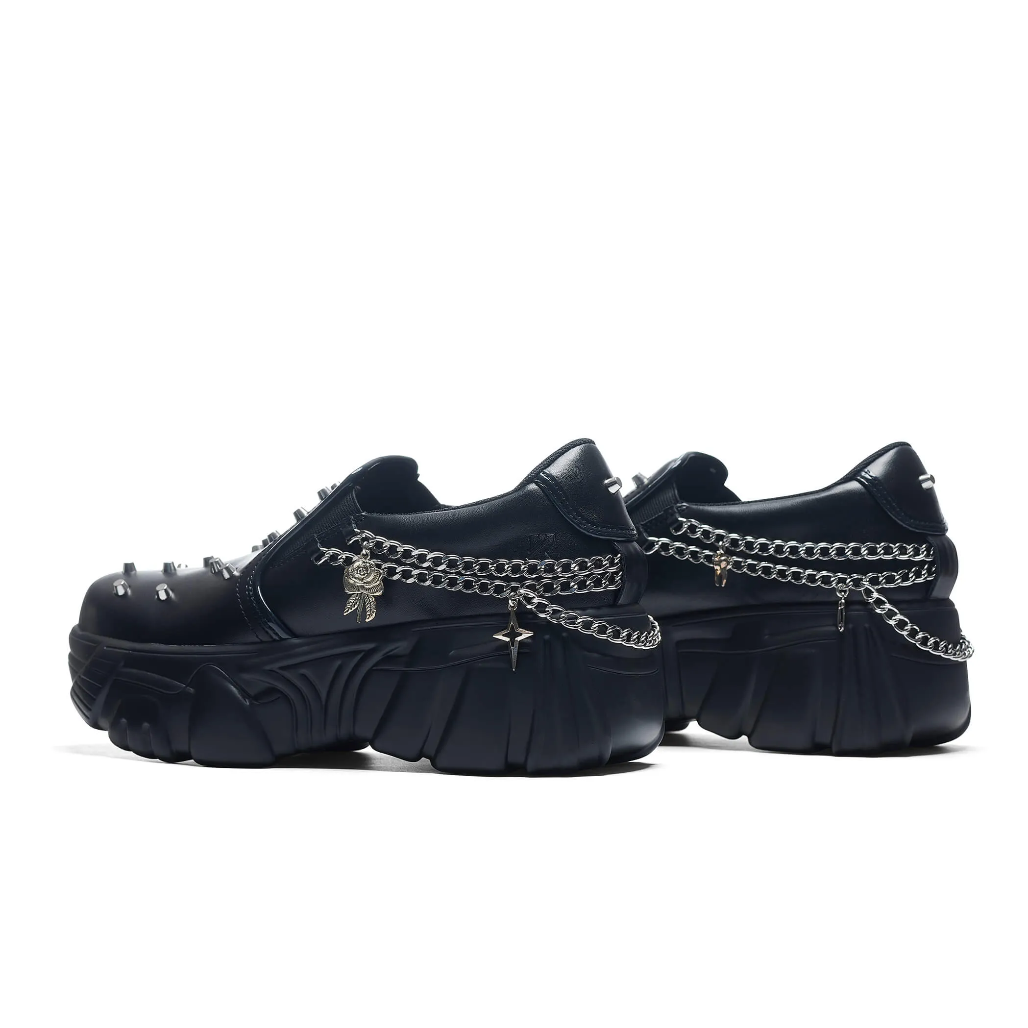 The Summoner Mystic Charm Chunky Slip Ons - Black sold by Koi Footwear product image thumbnail 4