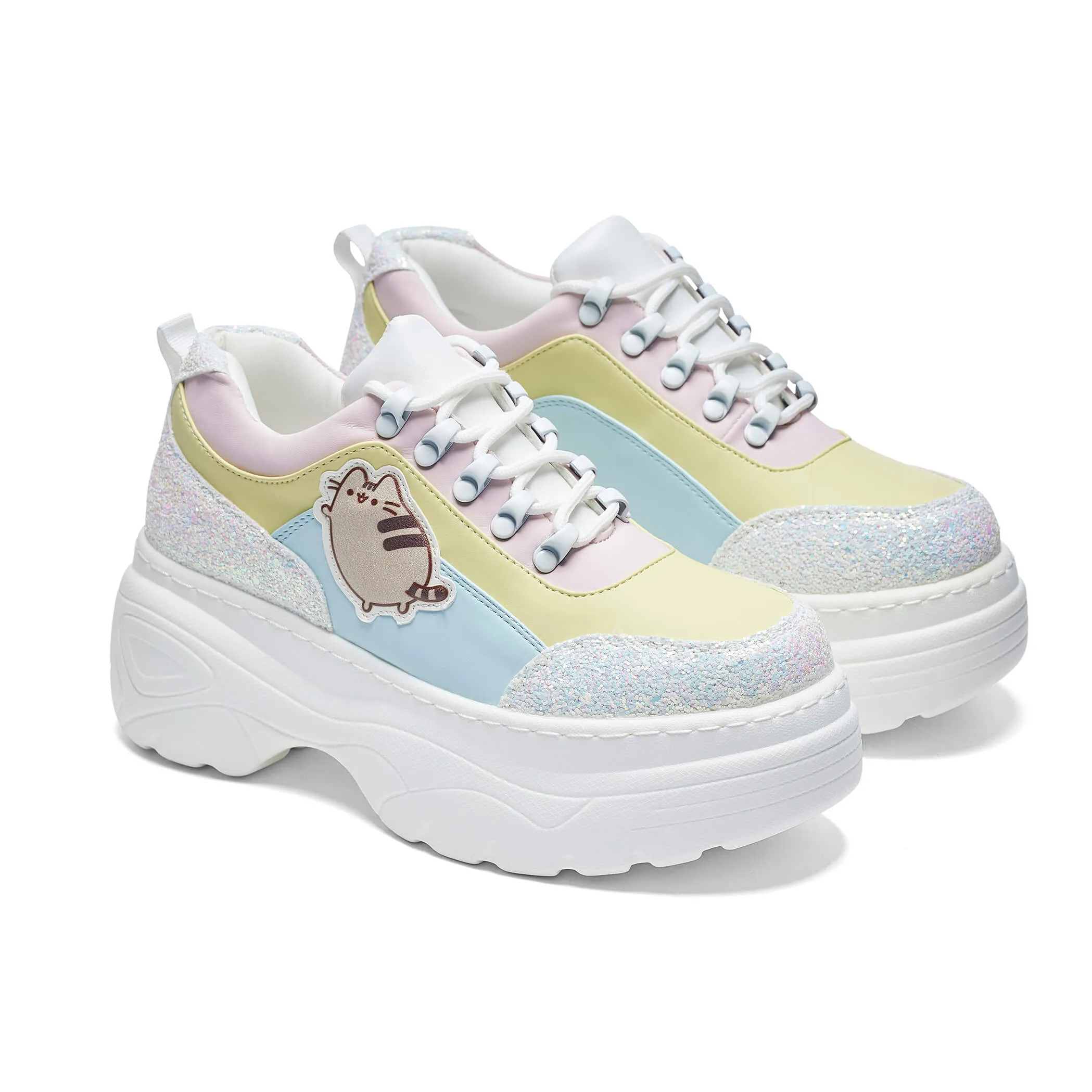 Pusheen Unicorn Glitter Chunky Trainers sold by Koi Footwear product image thumbnail 4