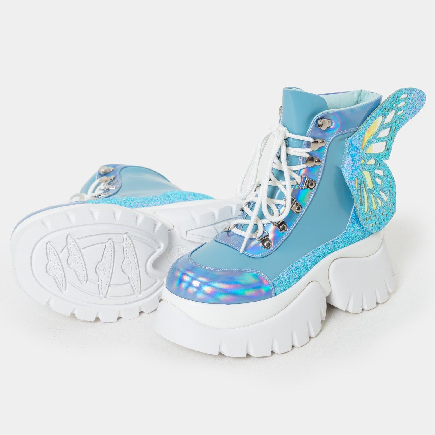 Wings of a Blue Eyed Pixie Boots sold by Koi Footwear product image thumbnail 4