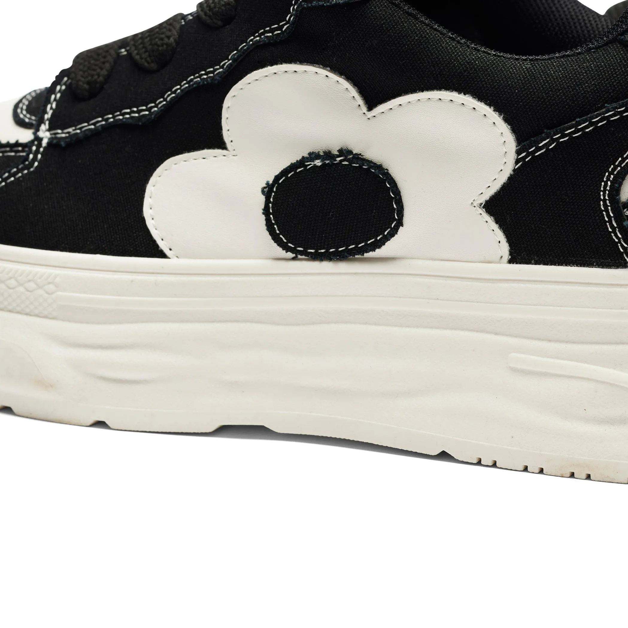 Petal Husk Chunky Trainers - Monochrome sold by Koi Footwear product image thumbnail 5