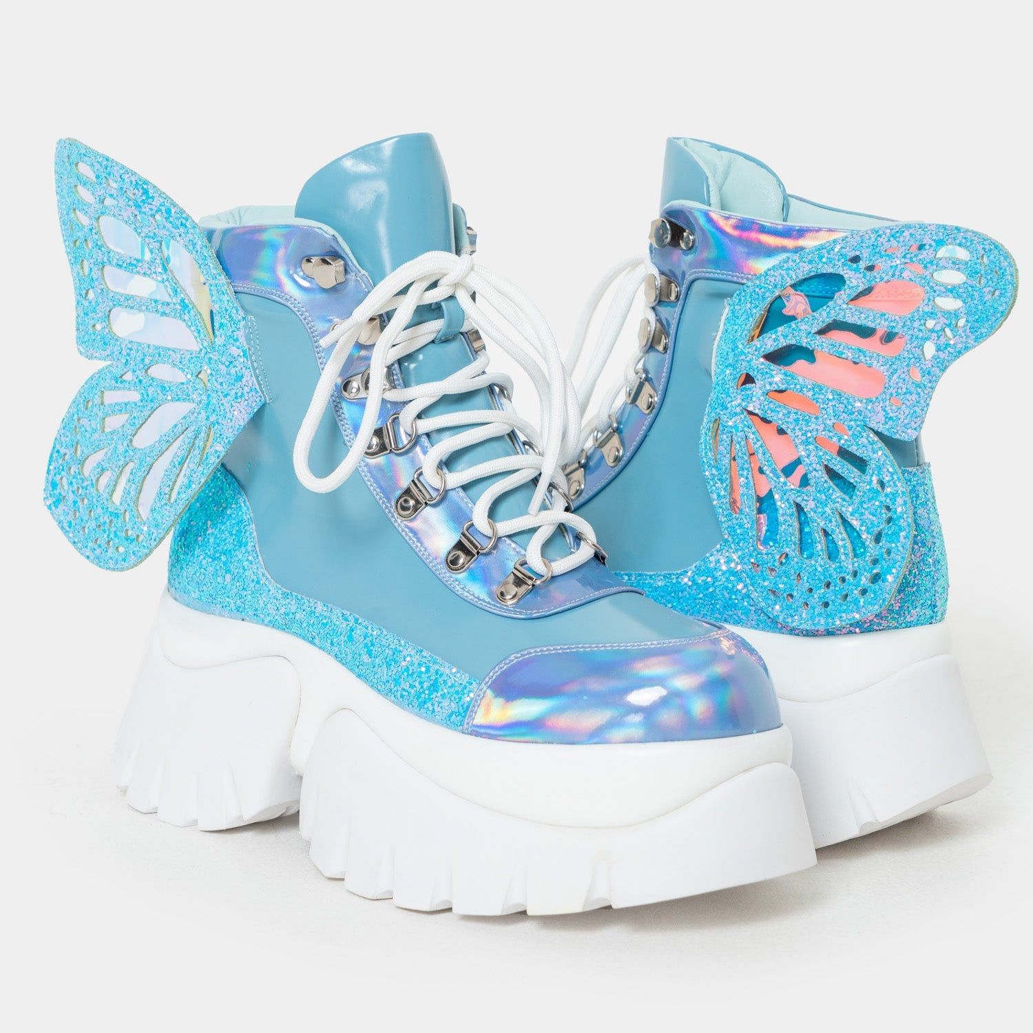 Wings of a Blue Eyed Pixie Boots sold by Koi Footwear product image thumbnail 5