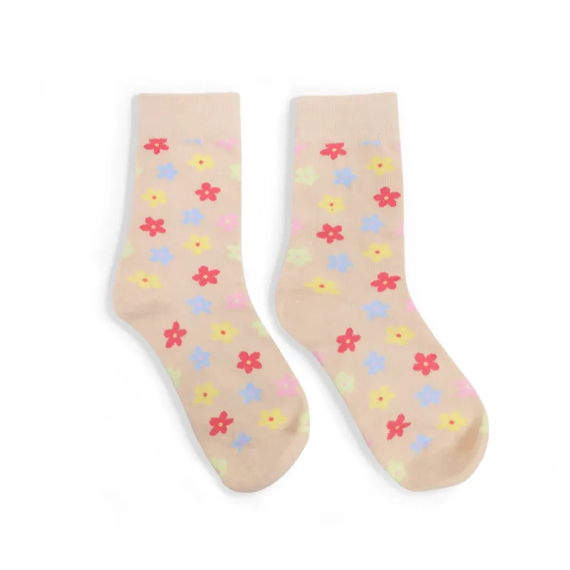 Free Spirit Flower Socks sold by Koi Footwear