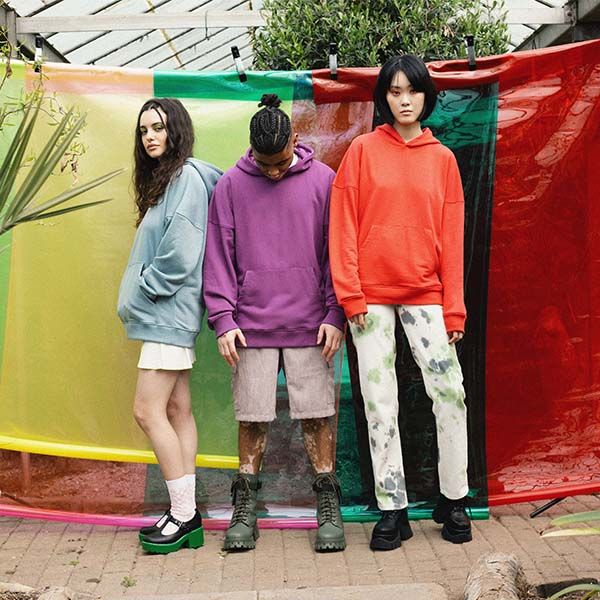 Orchid Burst Oversized Hoodie sold by Koi Footwear product image thumbnail 3