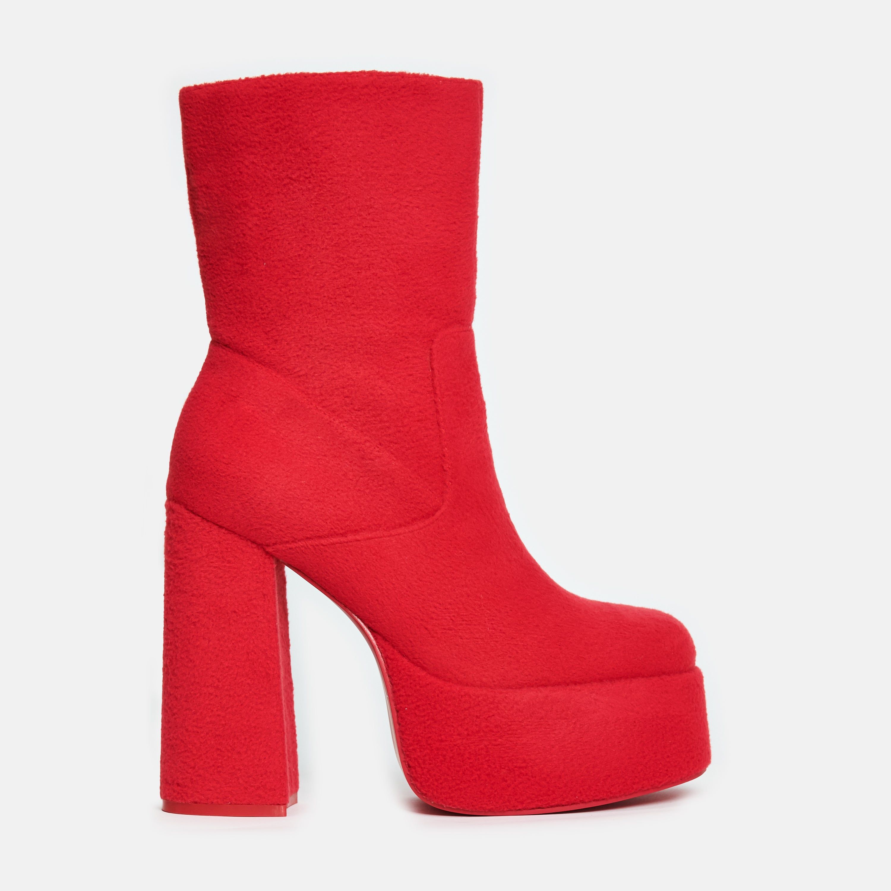 Po Fluffy Platform Boots sold by Koi Footwear product image thumbnail 2