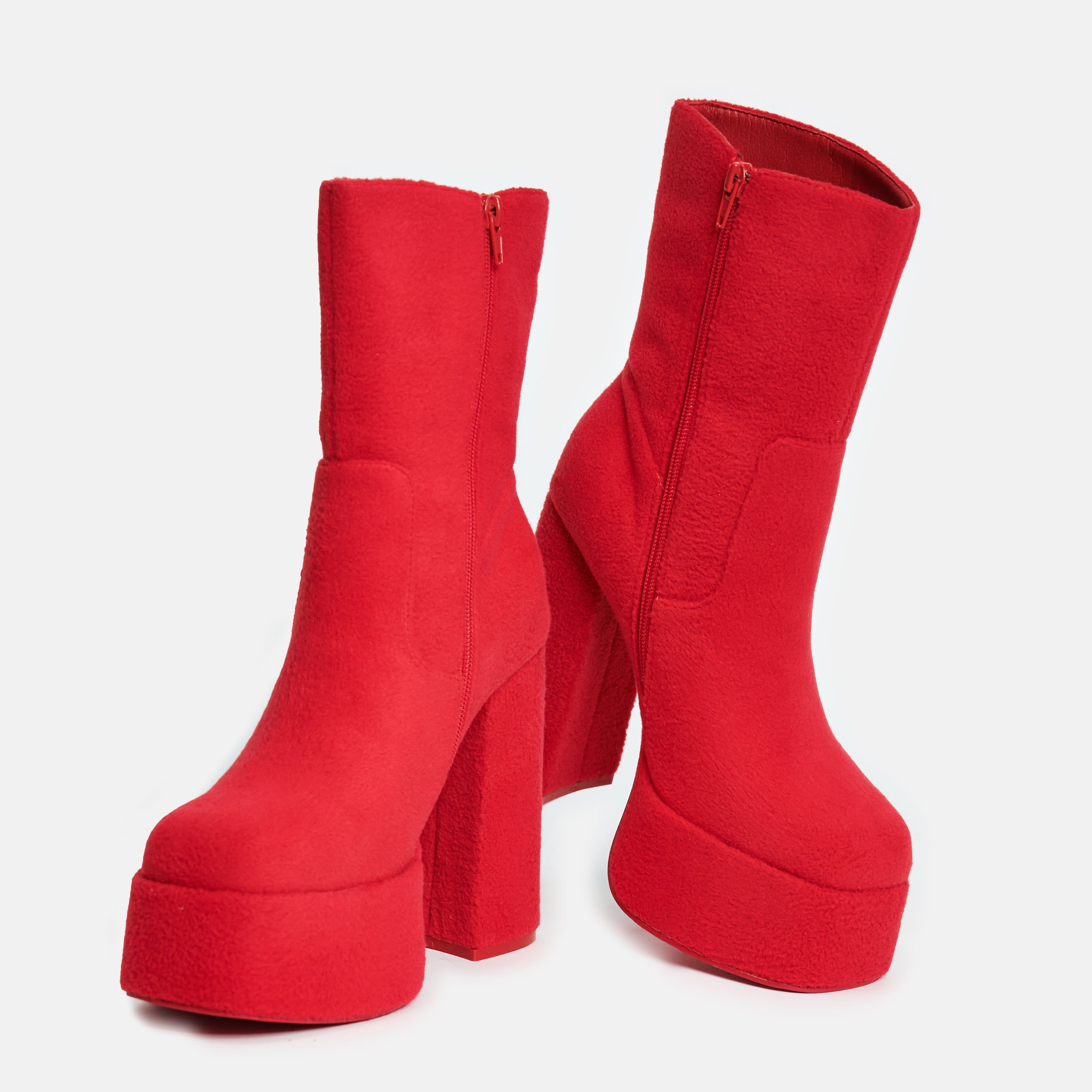 Po Fluffy Platform Boots sold by Koi Footwear product image thumbnail 3