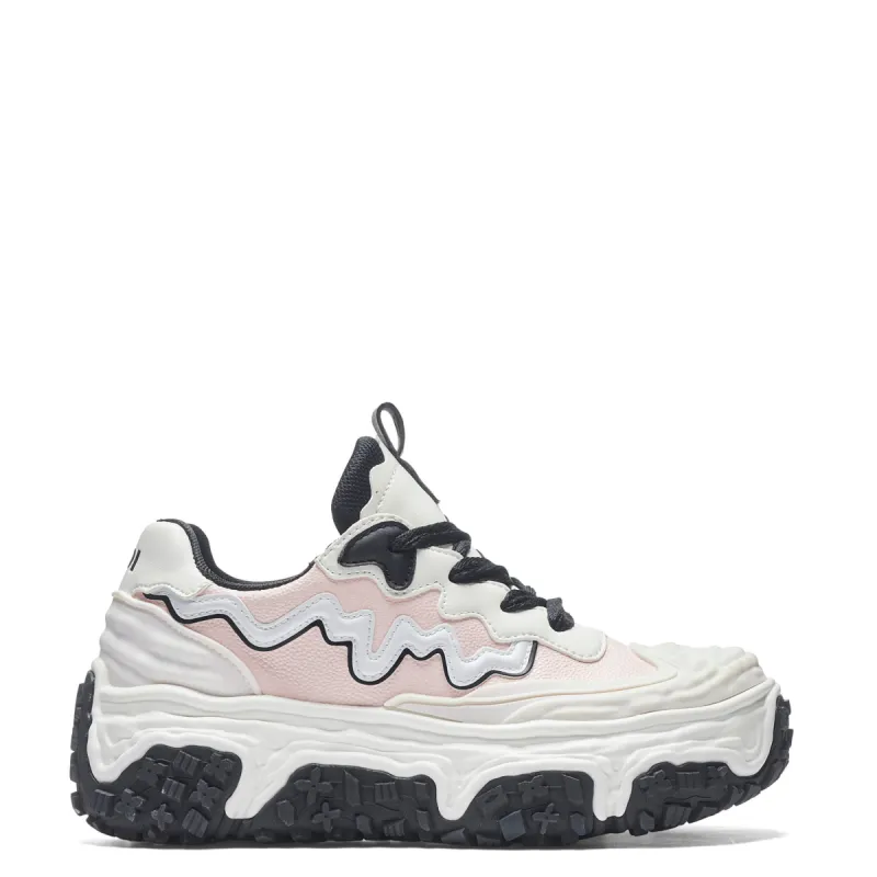 Layer Cake Chunky Trainers - White sold by Koi Footwear