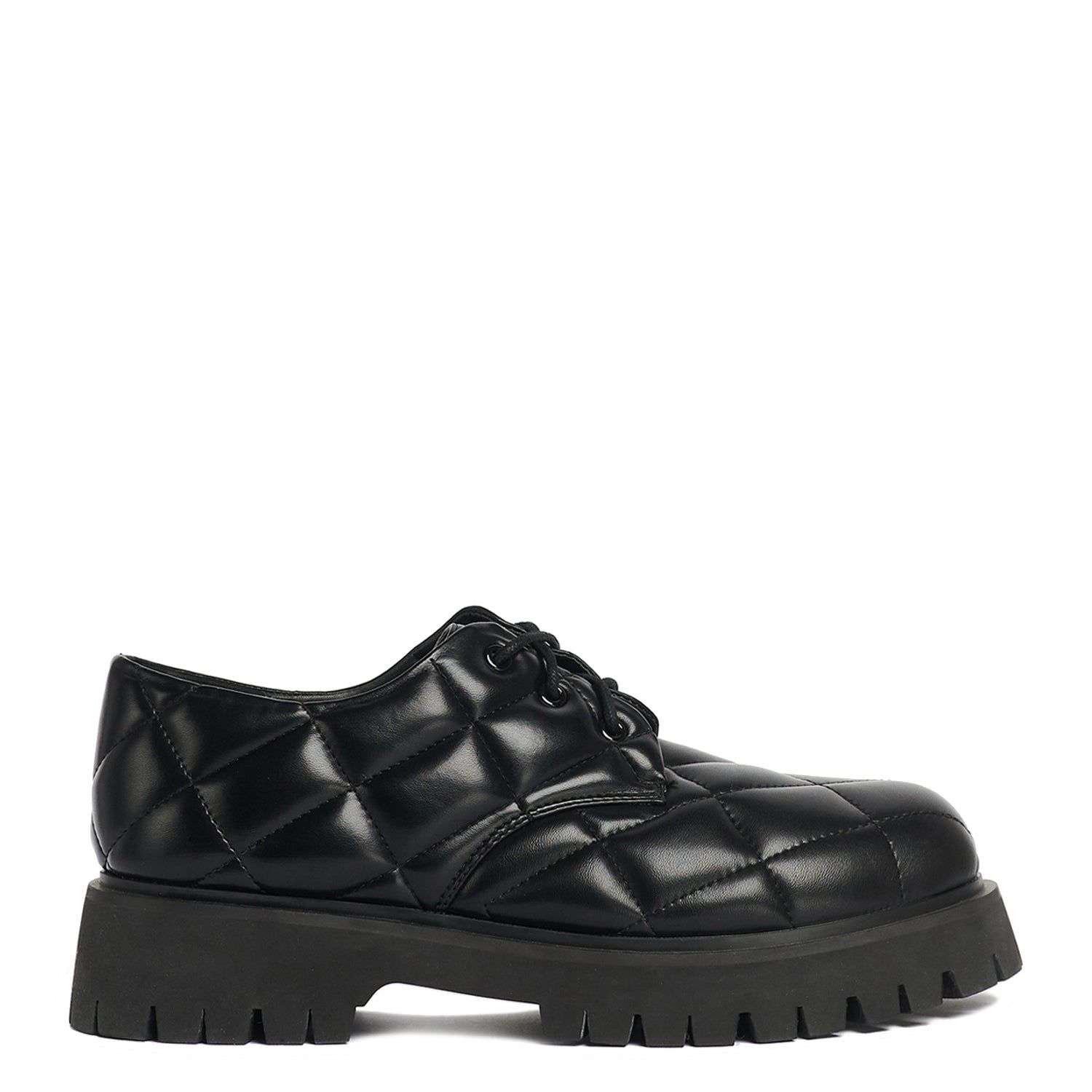 The Snug Cave Men's Black Quilted Shoes sold by Koi Footwear