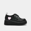 Pothos Pink Heart Wave Platform Shoes sold by Koi Footwear