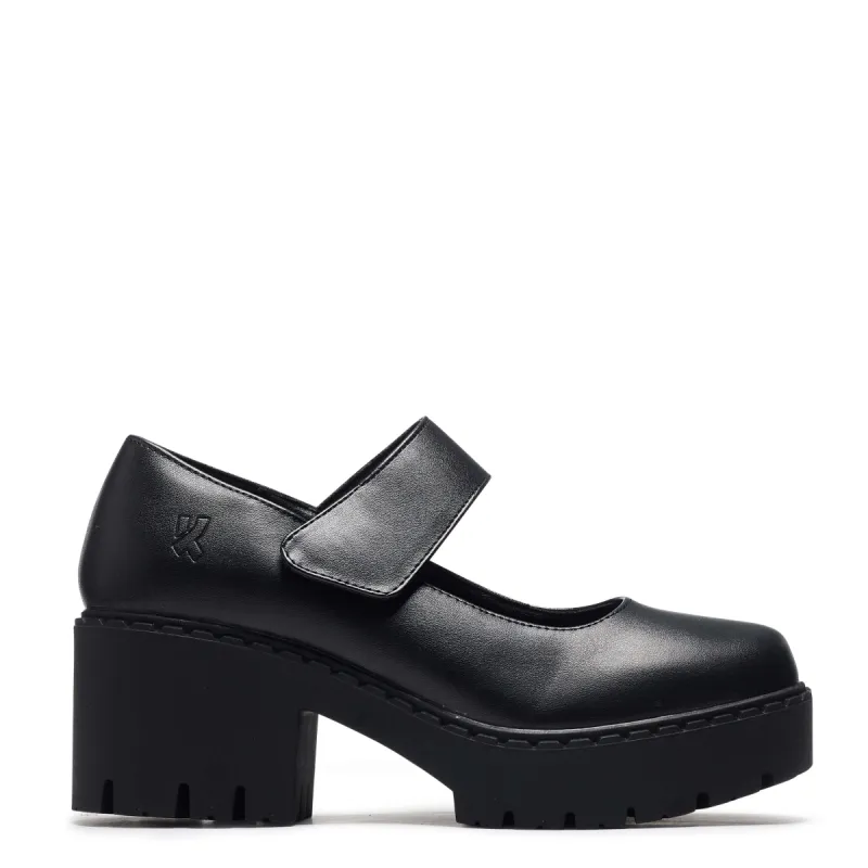 日本未入荷 Koi Footwear / Tira Black Mary Janes 'Suede Black Chunky Platform Mary Jane Shoes – KOI footwear
