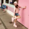 Yami Pastel Pink Platform Boots sold by Koi Footwear
