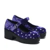Tira Spellbound Purple Mary Janes 'Celestial Dusk Edition' sold by Koi Footwear