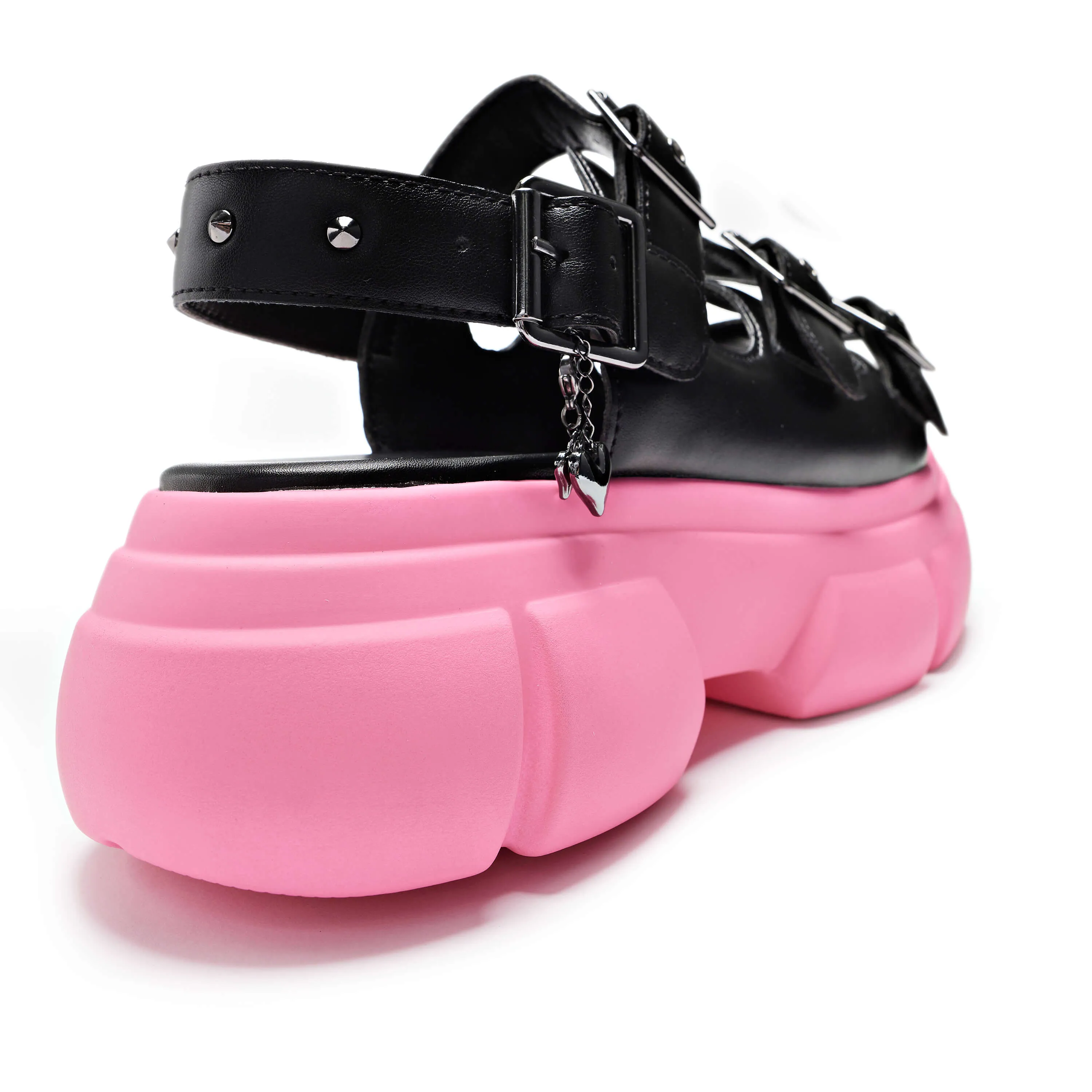 Sticky Secrets Chunky Pink Sandals sold by Koi Footwear product image thumbnail 5