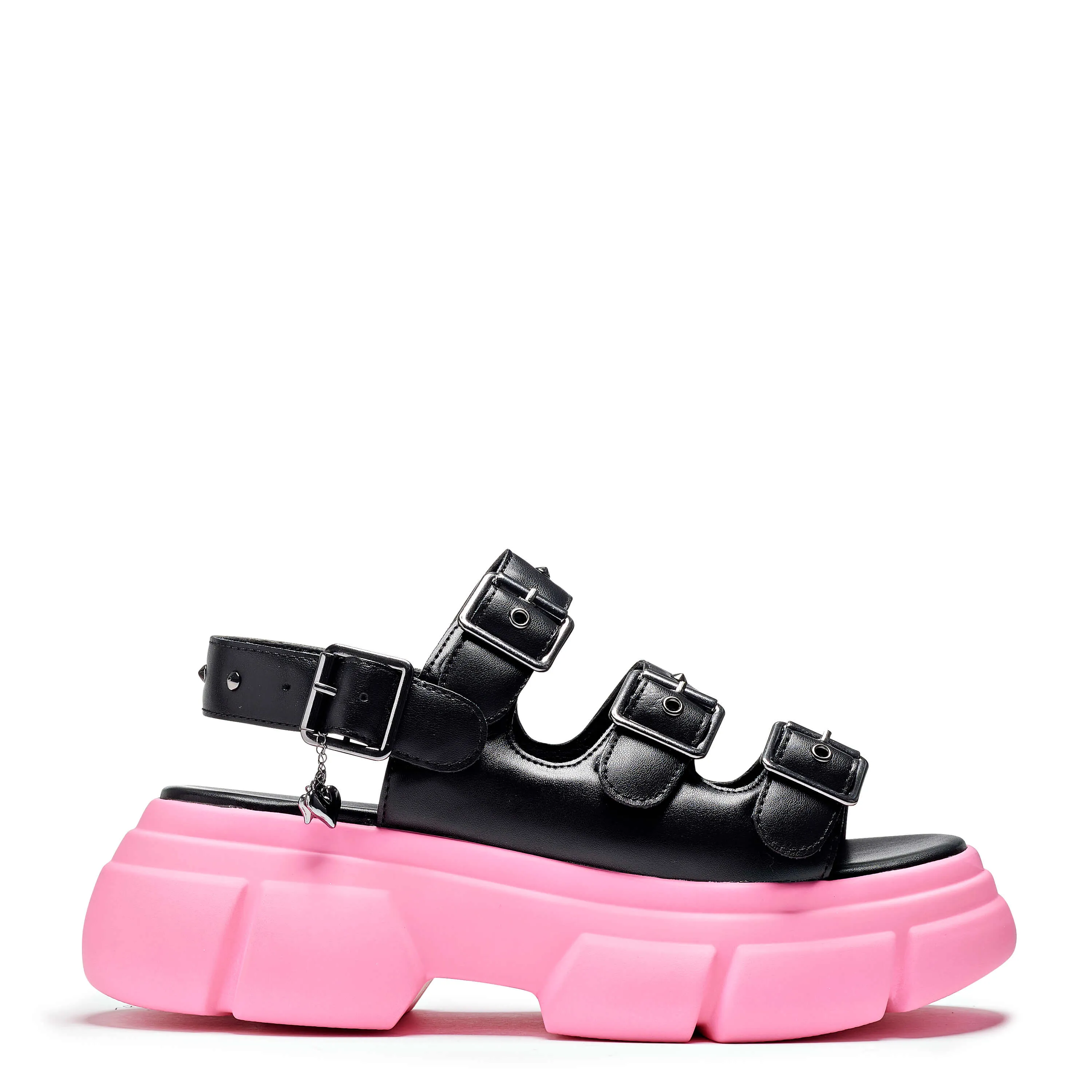 Sticky Secrets Chunky Pink Sandals sold by Koi Footwear product image thumbnail 2
