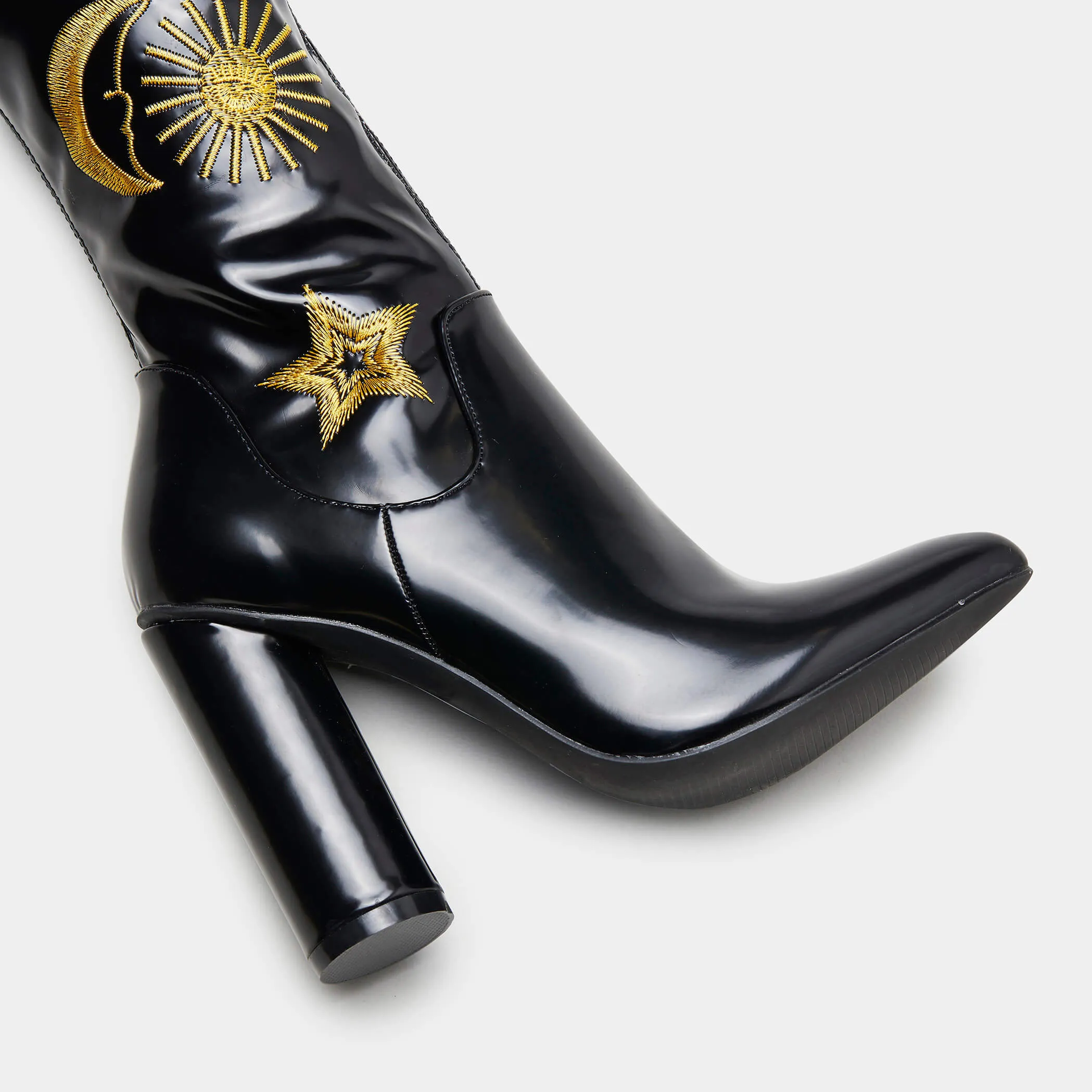 ASTRID Gold Star and Moon Long Boots sold by Koi Footwear product image thumbnail 5