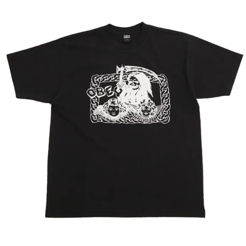 Obey The Afterlife Tee Off Black made by Obey