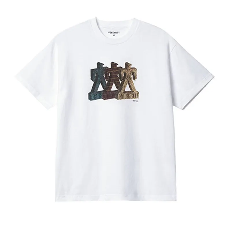 Carhartt WIP SS Built T shirt White sold by Kong