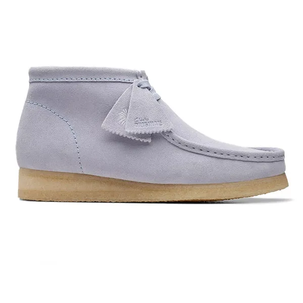 Clarks Wallabee Boot Cloud Grey Suede sold by Kong