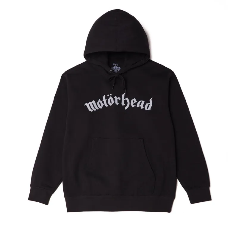 Obey x Motorhead Warpig Hoodie Black sold by Kong