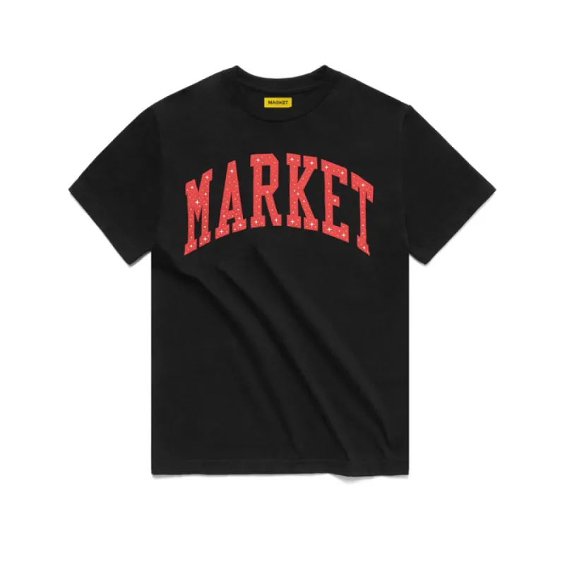 Market After Market Arc Puff Print T Shirt Black sold by Kong