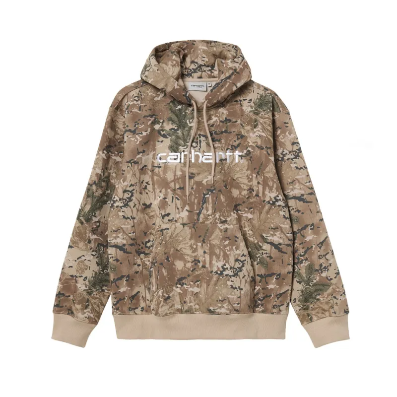 Carhartt WIP Hooded Sweat Camo Combi/Desert/White sold by Kong