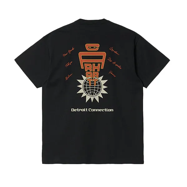 Carhartt WIP SS Connect T shirt Black sold by Kong product image thumbnail 2