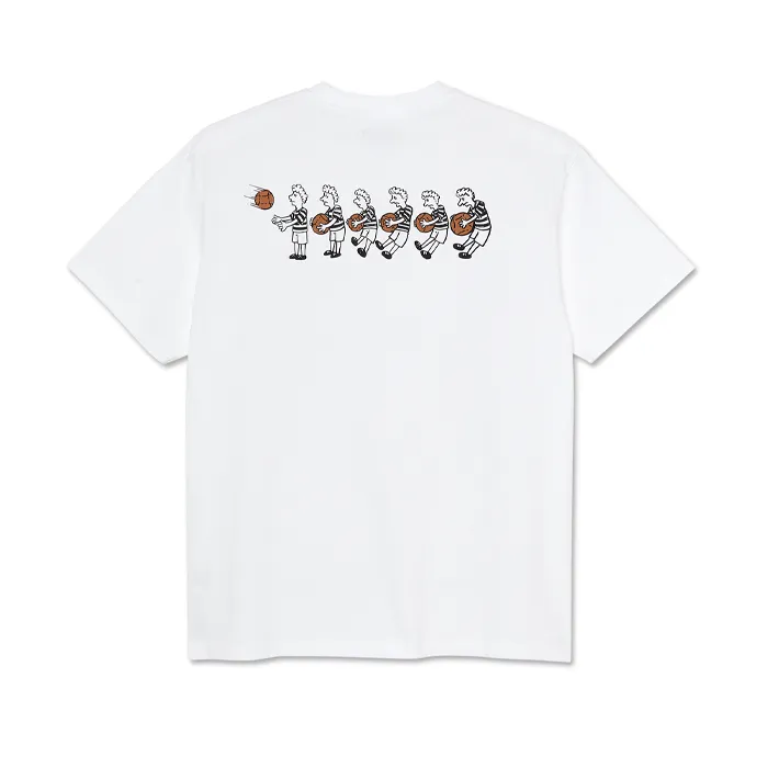 Polar Basketball Tee White sold by Kong