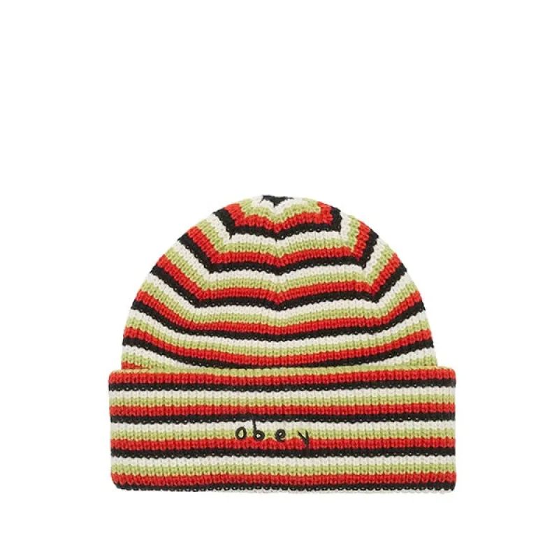 Obey Complex Beanie Black sold by Kong