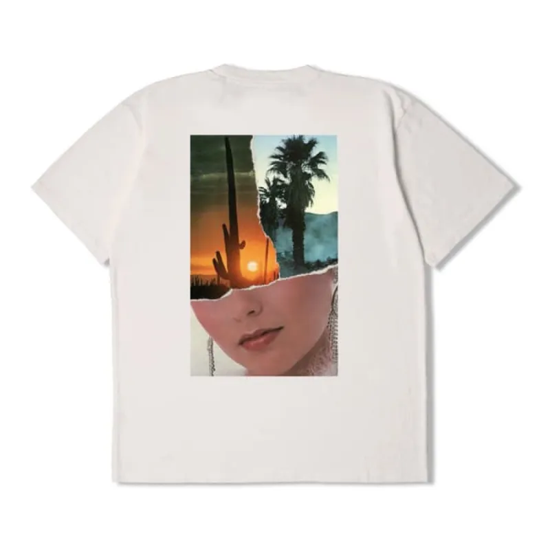 Edwin Summer Solstice TS Single Jersey Whisper White sold by Kong