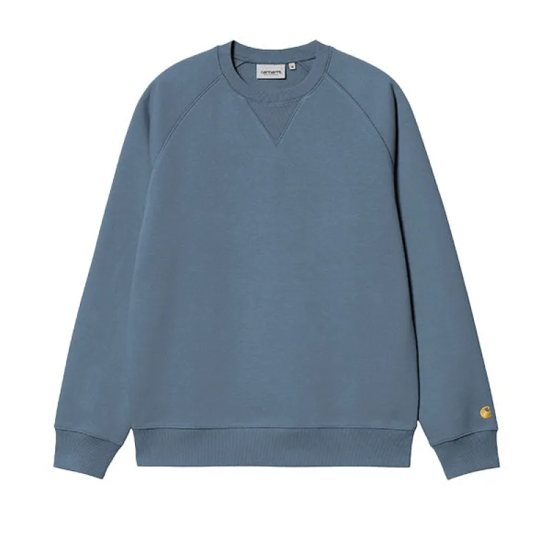 Carhartt WIP Chase Sweat Positano Gold sold by Kong