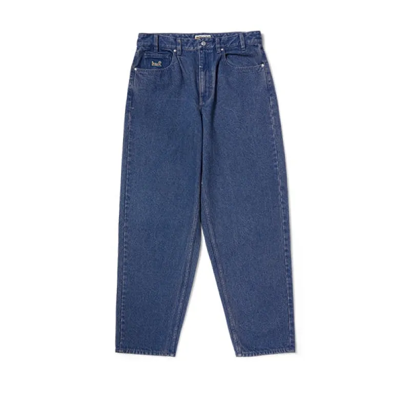 Huf Cromer Washed Pant Blue sold by Kong