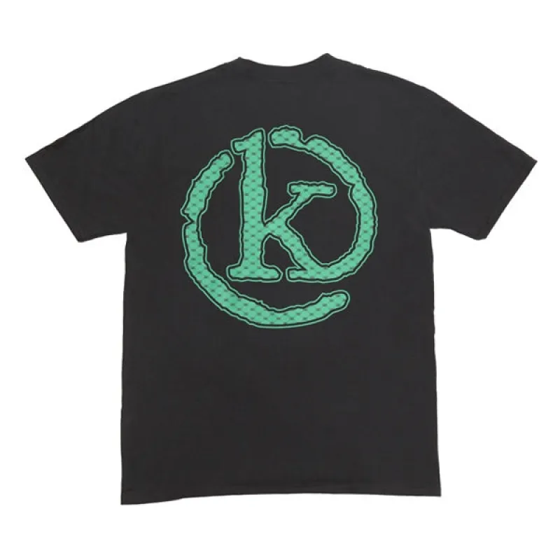 Kong K "Lux" Logo T Shirt Black sold by Kong