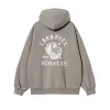 Carhartt WIP Hooded Class of 89 Sweat Marengo White sold by Kong