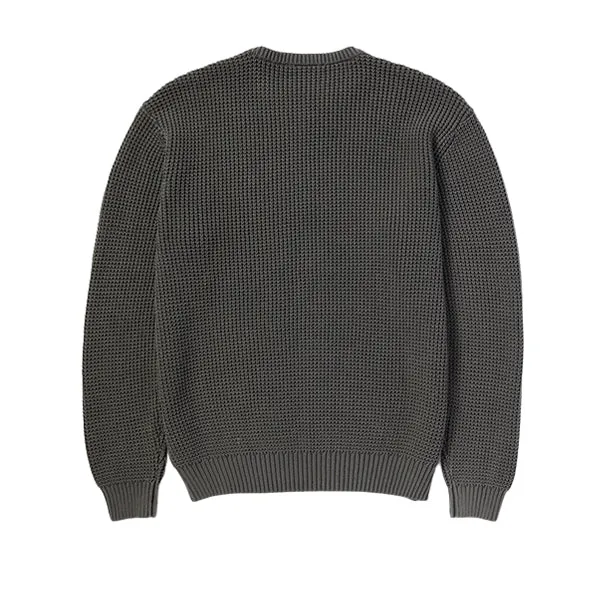 Huf Filmore Waffle Knit Sweater Black sold by Kong product image thumbnail 3