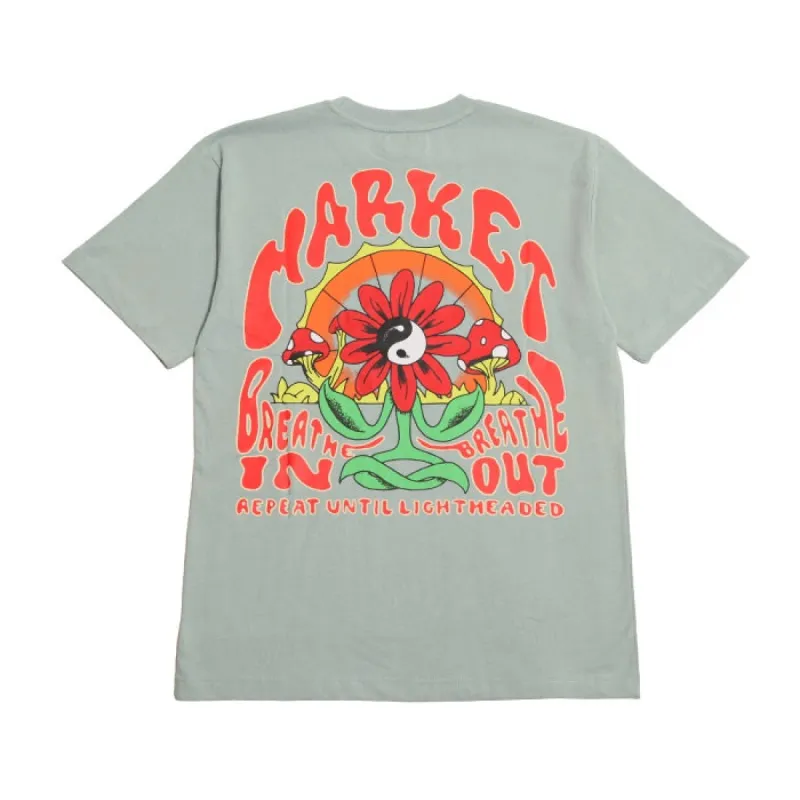 Market Breathwork Tshirt Green sold by Kong