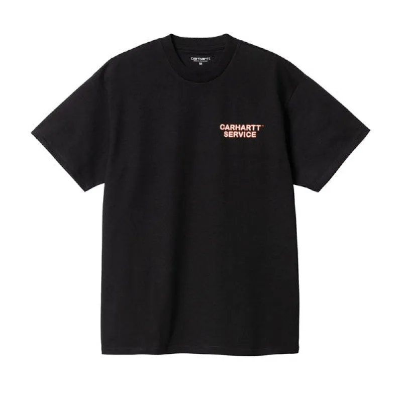 Carhartt WIP SS Car Repair T shirt Black sold by Kong
