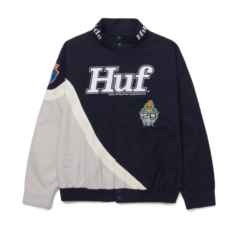 Huf Daytona Jacket Indigo sold by Kong