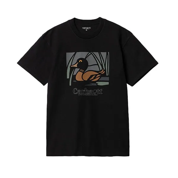 Carhartt WIP SS Duck Pond T shirt Black sold by Kong
