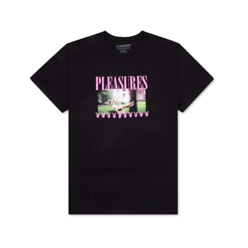 Pleasures Playboy Swing T Shirt Black sold by Kong