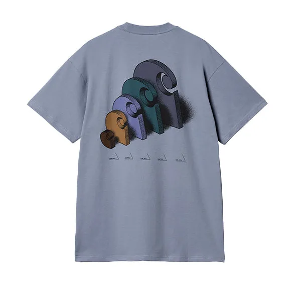 Carhartt WIP S/S Diagram C T Shirt Bay Blue sold by Kong product image thumbnail 2