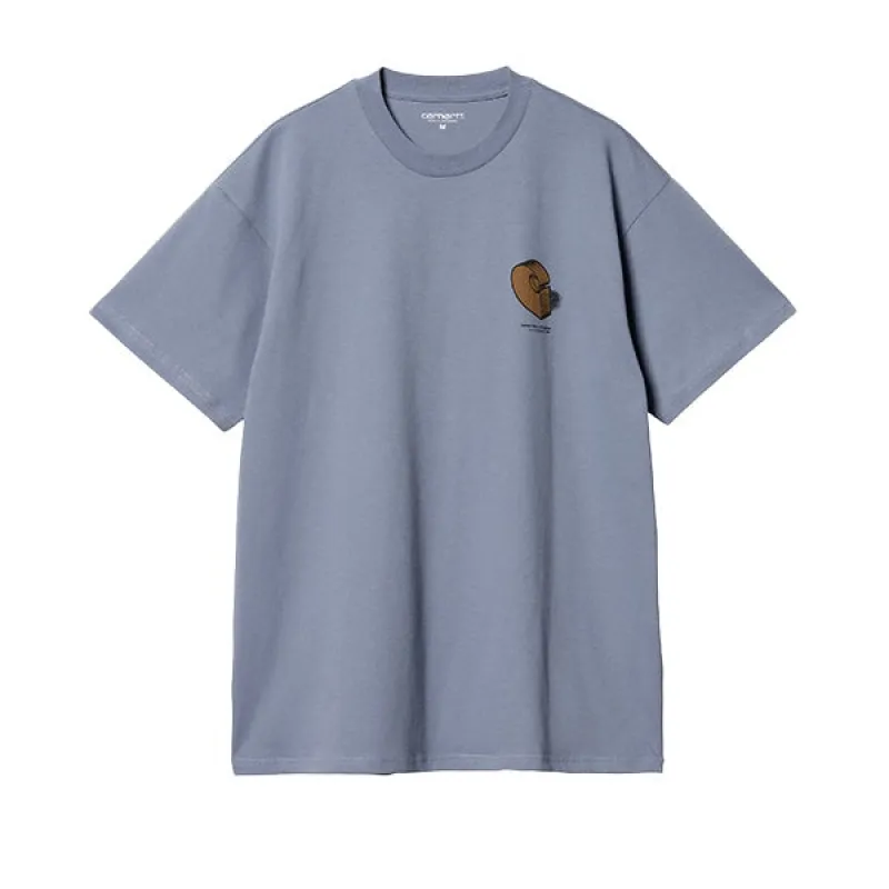 Carhartt WIP S/S Diagram C T Shirt Bay Blue sold by Kong