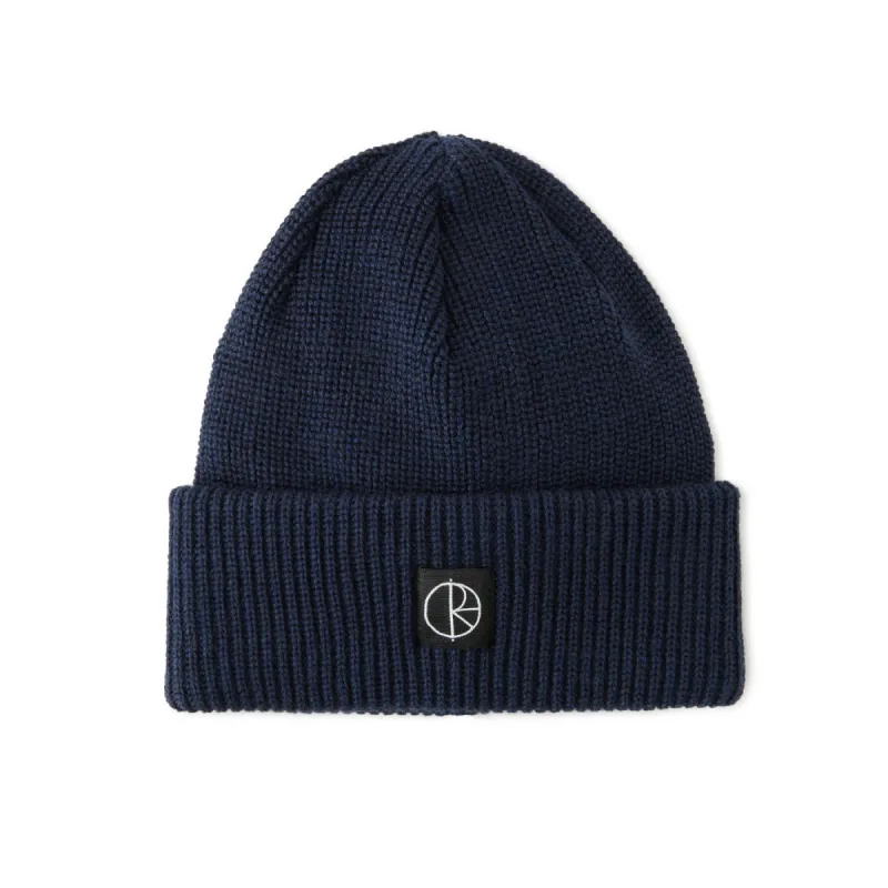 Polar Double Fold Merino Beanie Navy sold by Kong