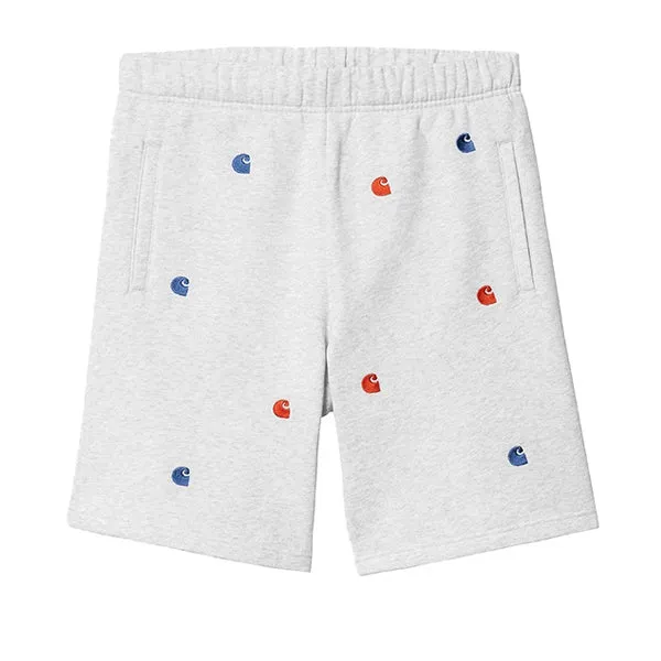 Carhartt WIP Seek Sweat Short Ash Heather sold by Kong