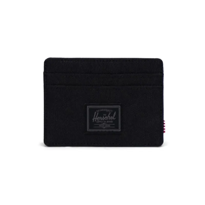 Herschel Charlie Cardholder Black Tonal sold by Kong