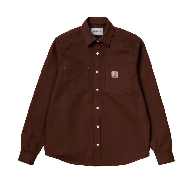 トップス PALACE x Carhartt WIP Logo Longsleeve L Palace Carhartt Wip Logo Longsleeve Black - Palace Carhartt