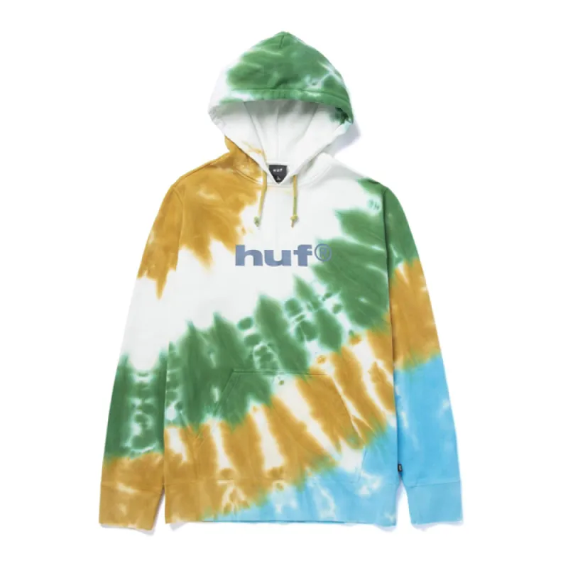 HUF Lo-Fi Tiedye Hoodie Multi made by HUF